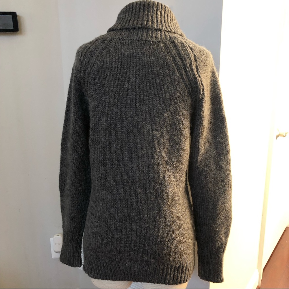 Anthropology Ruby Moon Sweater With Bottom Side Z… - image 5